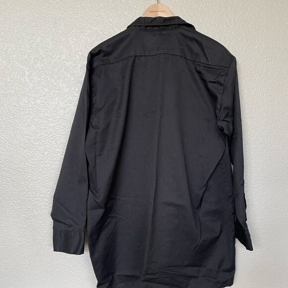 Dickies Workwear Button Down Long Sleeve Black L - Picture 3 of 3